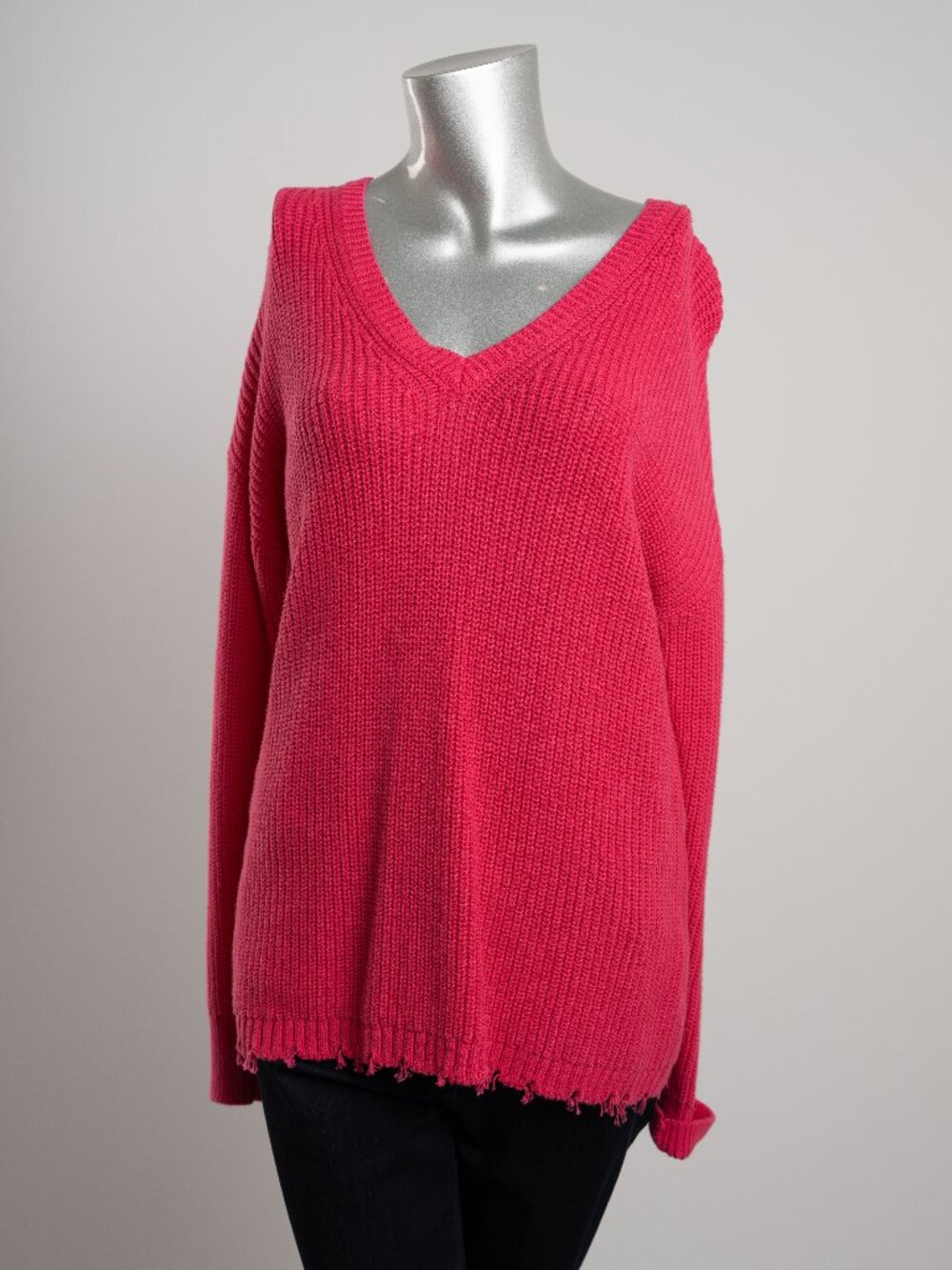 J. Society Azalea Pink Oversize Sweater